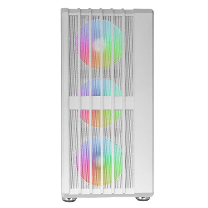 Mars Gaming MC-VAULT, ATX Gaming Case, 4x 120mm ARGB Fans, Vertical…