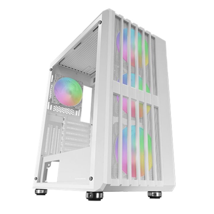 Mars Gaming MC-VAULT, ATX Gaming Case, 4x 120mm ARGB Fans, Vertical…