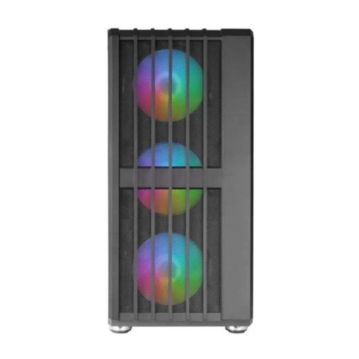 Mars Gaming MC-VAULT, ATX Gaming Case, 4x 120mm ARGB Fans, Vertical…