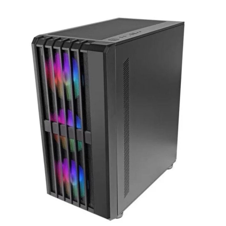 Mars Gaming MC-VAULT, Caja Gaming ATX, 4x Ventiladores ARGB 120mm…