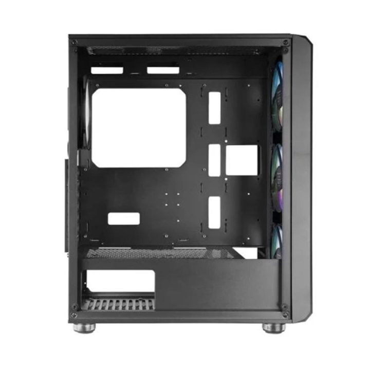 Mars Gaming MC-VAULT, Caja Gaming ATX, 4x Ventiladores ARGB 120mm…
