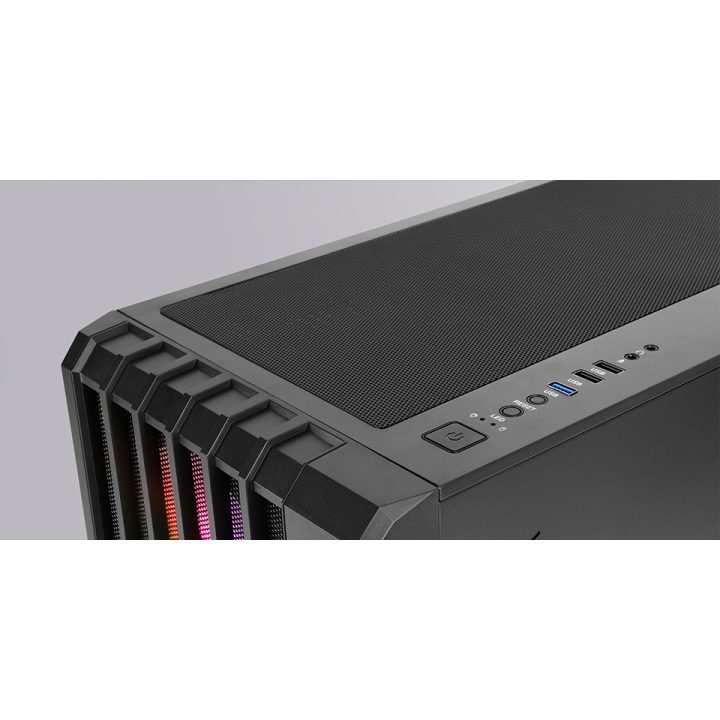 Mars Gaming MC-VAULT, Caixa Gaming ATX, 4x Ventoinhas ARGB 120mm…