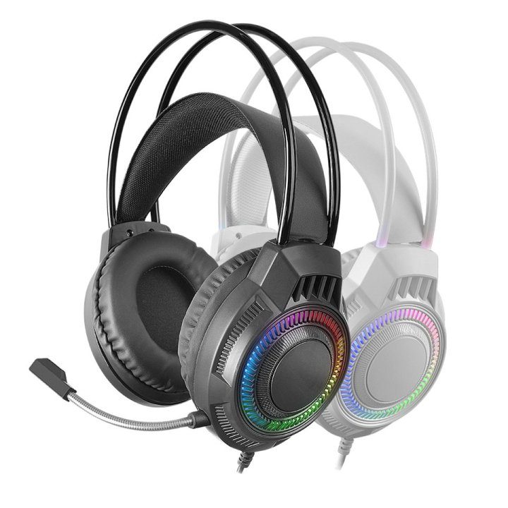 Mars Gaming MH124, FRGB Rainbow Gaming Headset, Ergonomic Design…