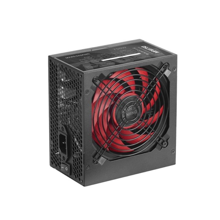 Mars Gaming MPIII750, Fonte de Alimentação PC ATX 750W, 5 Anos de…