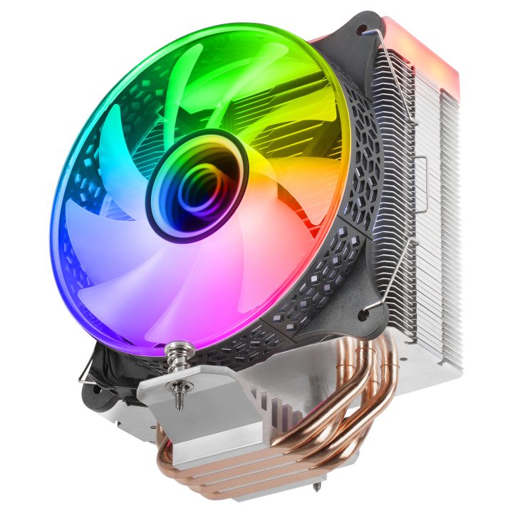 Mars Gaming MCPU-VR Preto, Disipador de CPU, Duplo Espelho Infinito…