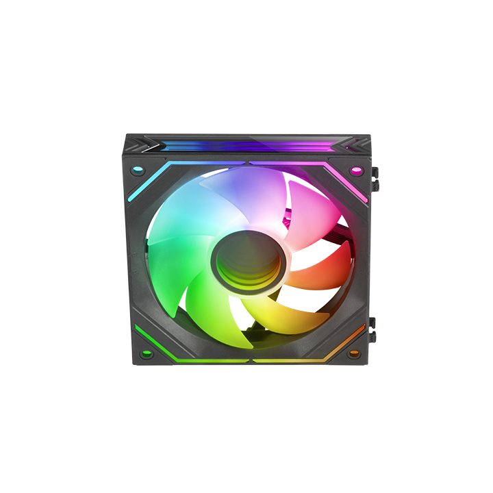 Mars Gaming MF-LINKFINITY Blanco, Ventilador Modular PWM 120mm…