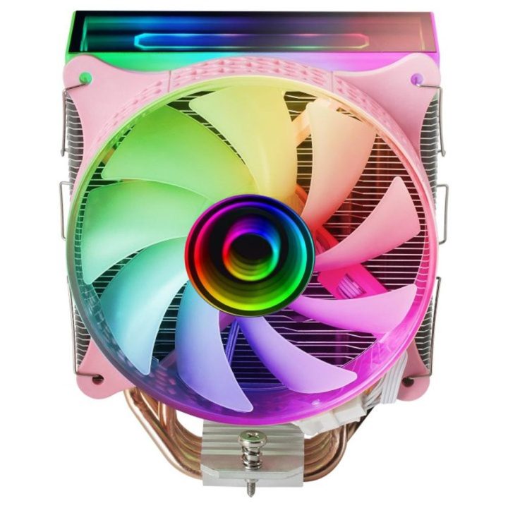 Mars Gaming MCPU-VR Black, CPU Cooler, Double Infinite Mirror ARGB, 4…