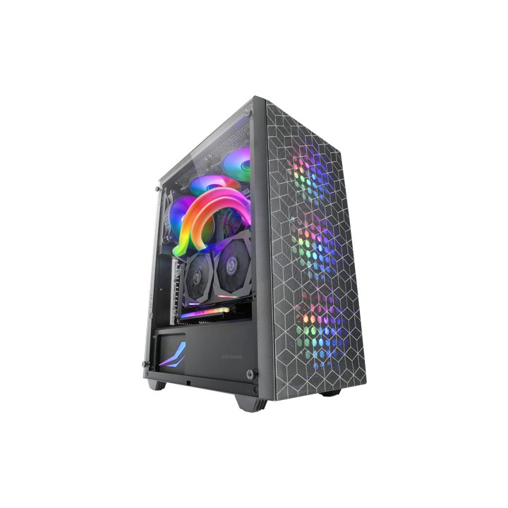 Mars Gaming MC-MAG, Caixa Gaming ATX, Janela Lateral Completa em…