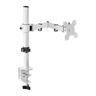 Mars Gaming MARM1 Branco, Suporte de Monitor de Braço para Ecrãs Até…