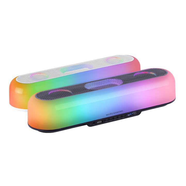 Mars Gaming MSB-ORB, Altavoz Portátil + Barra de Sonido 20W…