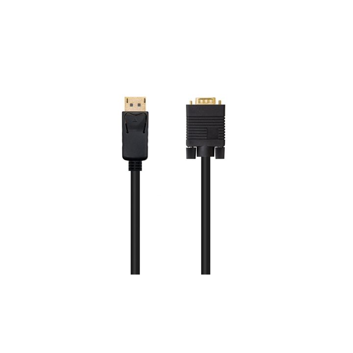 Nanocable DisplayPort to VGA Converter Cable, DP/M - VGA/M, Black…