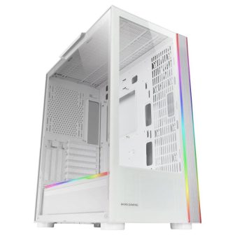 Mars Gaming MC-ULT, Custom XXL E-ATX Gaming Case, Frameless 90° Dual…