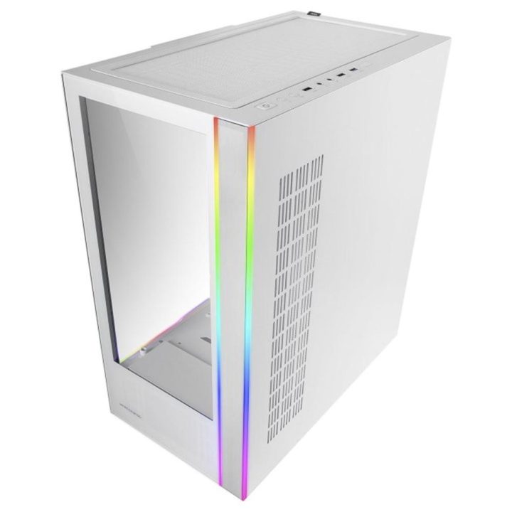 Mars Gaming MC-ULT, Custom XXL E-ATX Gaming Case, Frameless 90° Dual…