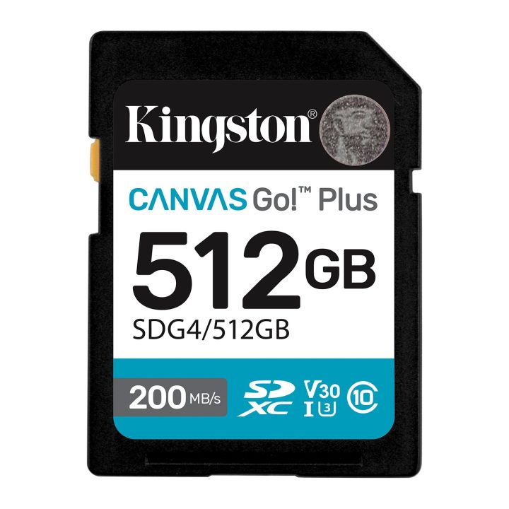 Kingston Technology Canvas Go! Plus 256GB SDXC Canvas Go Plus Gen4…