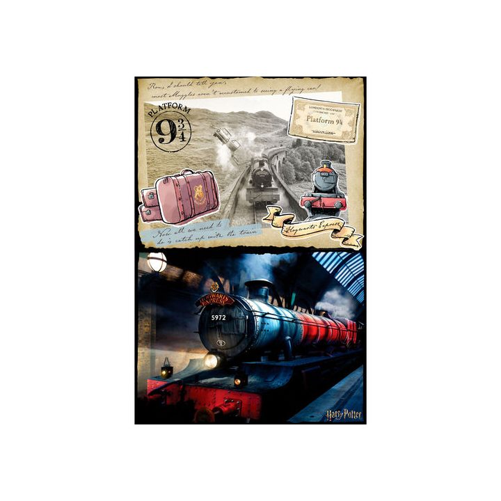 Harry Potter Hogwarts Express Scratch Puzzle 500 Pieces