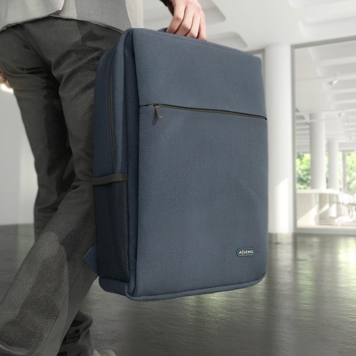 AISENS Mochila para portátil 17, Azul
