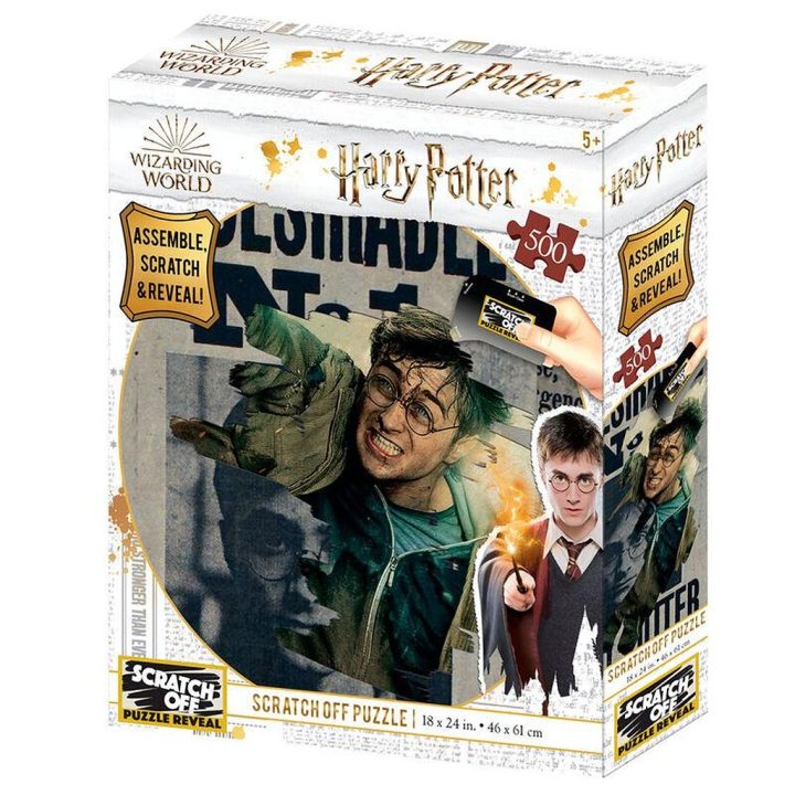 Harry Potter Scratch Puzzle Wanted Posters 500 Pieces