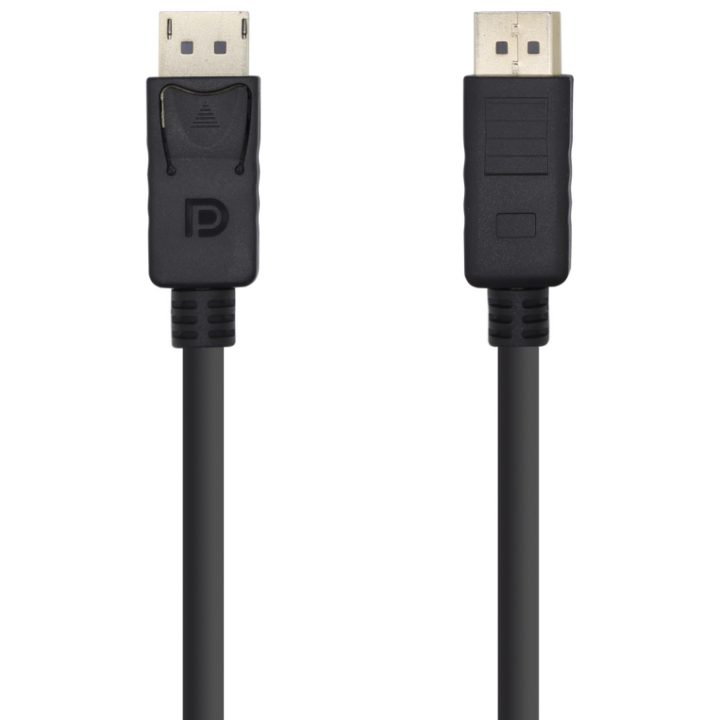 AISENS DisplayPort Cable V1.2 4K@60HZ, DP/M-DP/M, Black, 5.0m