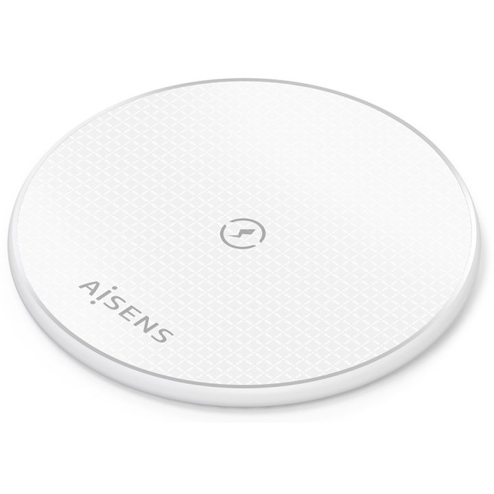 AISENS Carregador Sem Fios USB-C 15W Para Telemóvel, Branco