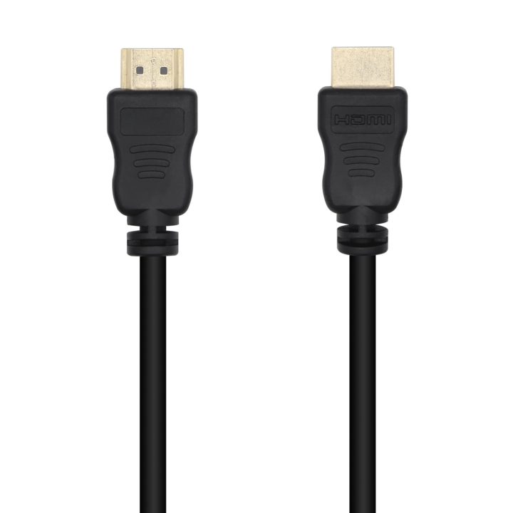 AISENS Cabo HDMI V1.4 Alta Velocidade 14+1 CCS, A/M-A/M, Preto, 1.0m