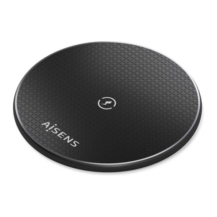 AISENS Wireless USB-C Charger 15W for Mobile Phone, White