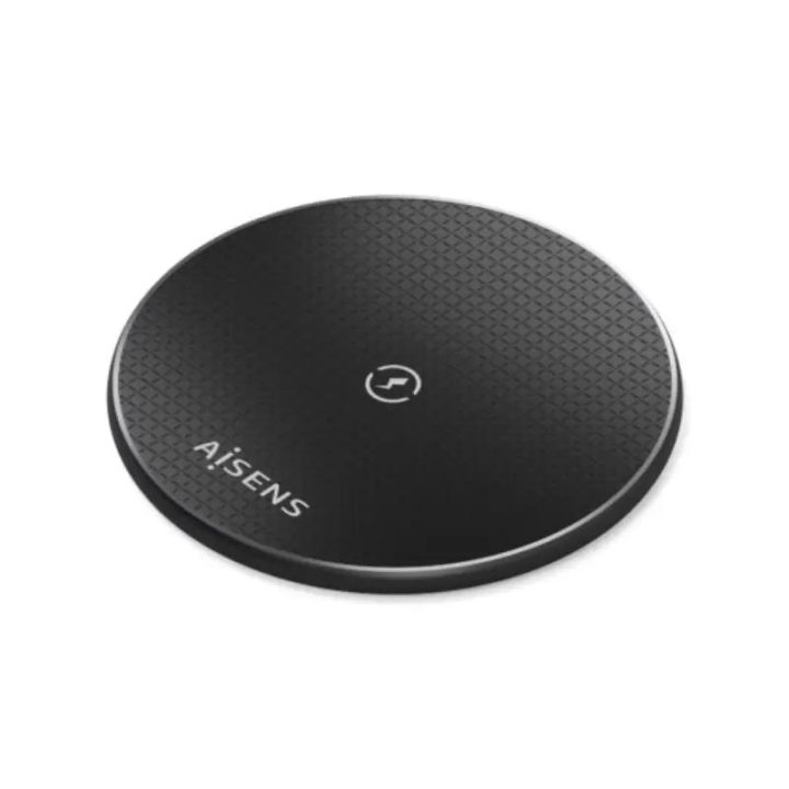 AISENS Cargador Inalambrico USB-C 15W Para Movil, Blanco