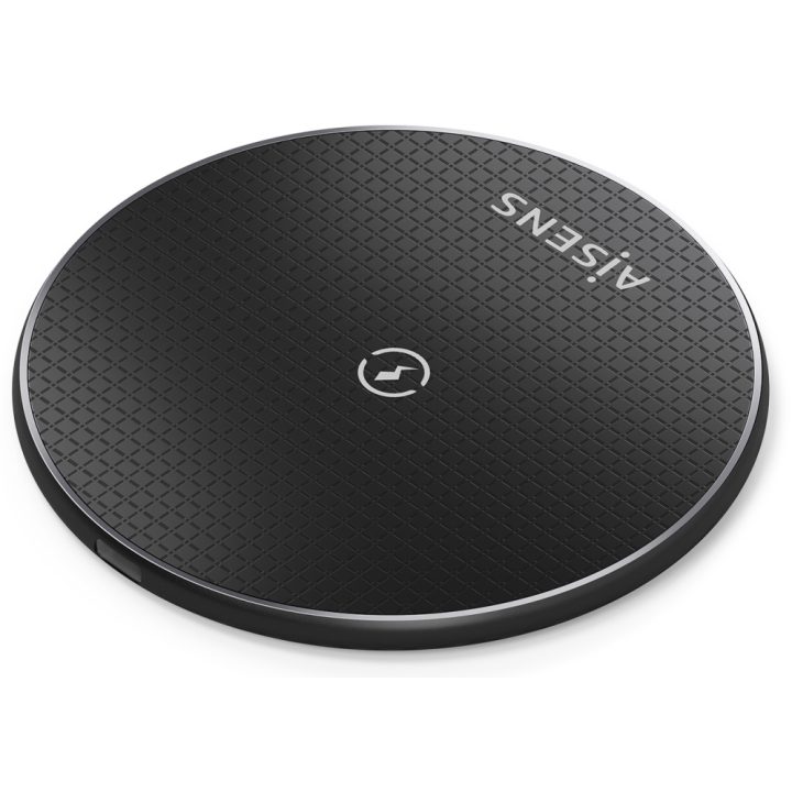 AISENS Wireless USB-C Charger 15W for Mobile Phone, White