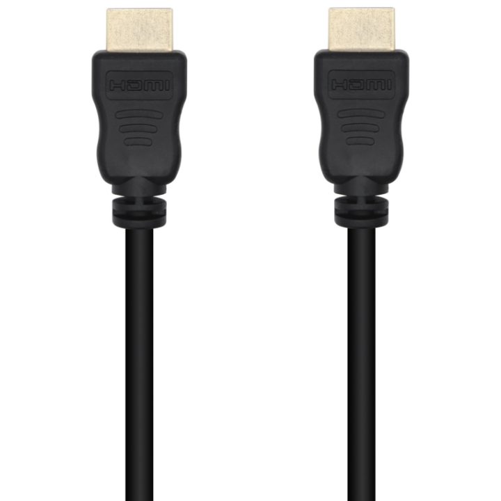 AISENS High Speed HDMI V1.4 Cable 14+1 CCS, A/M-A/M, Black, 1.0m