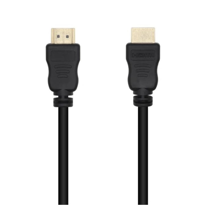 AISENS Cabo HDMI V1.4 Alta Velocidade 14+1 CCS, A/M-A/M, Preto, 1.0m