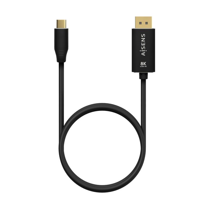 AISENS Aluminum USB-C to DisplayPort 8K@60Hz Converter Cable…