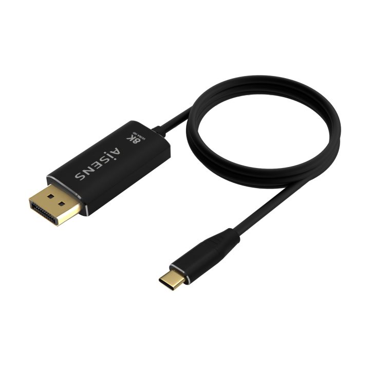 AISENS Cable Conversor Aluminio USB-C a Displayport 8K@60Hz…