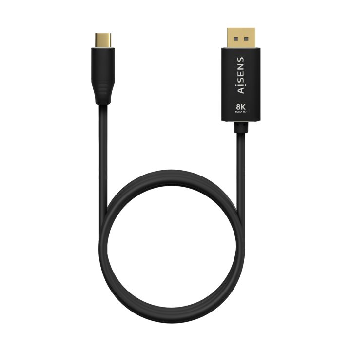 AISENS Cabo Conversor Alumínio USB-C a Displayport 8K@60Hz…