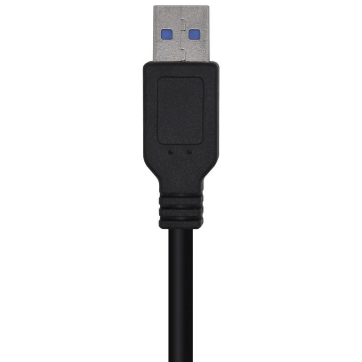 AISENS Cable USB 3.0, Tipo A/M-A/M, Negro, 2.0m