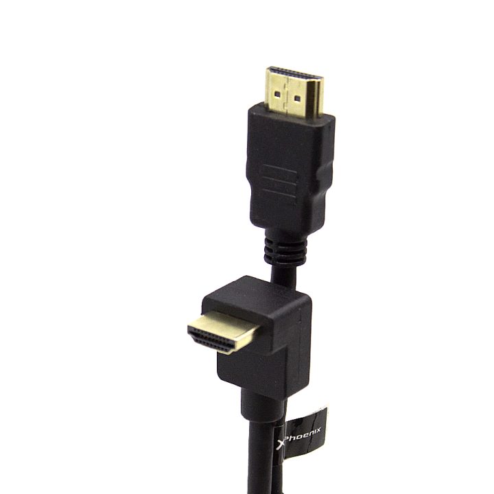 Phoenix technologies Cabo HDMI a-a 90 graus awg 24 classe 2.0 de 1,8 m