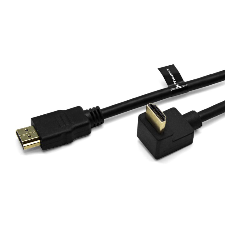 Phoenix technologies Cabo HDMI a-a 90 graus awg 24 classe 2.0 de 1,8 m