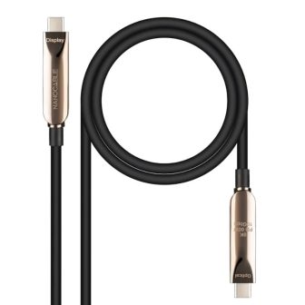 Nanocable USB 3.2 Gen2x1 AOC Cable, 60W 3A PD 10Gbps 8K@60Hz, USB-C…