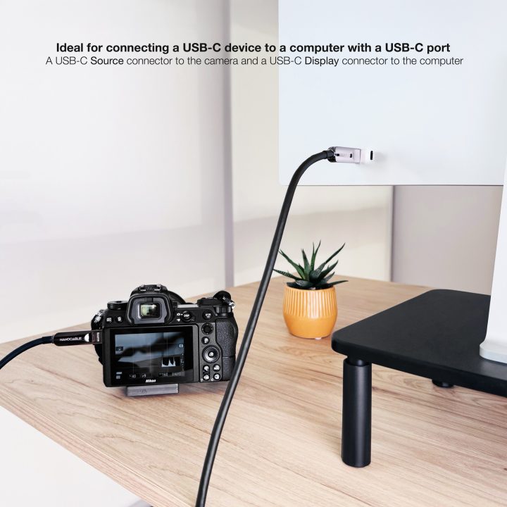 Nanocable Cabo USB 3.2 Gen2x1 AOC, 60W 3A PD 10Gbps 8K@60Hz, USB-C…