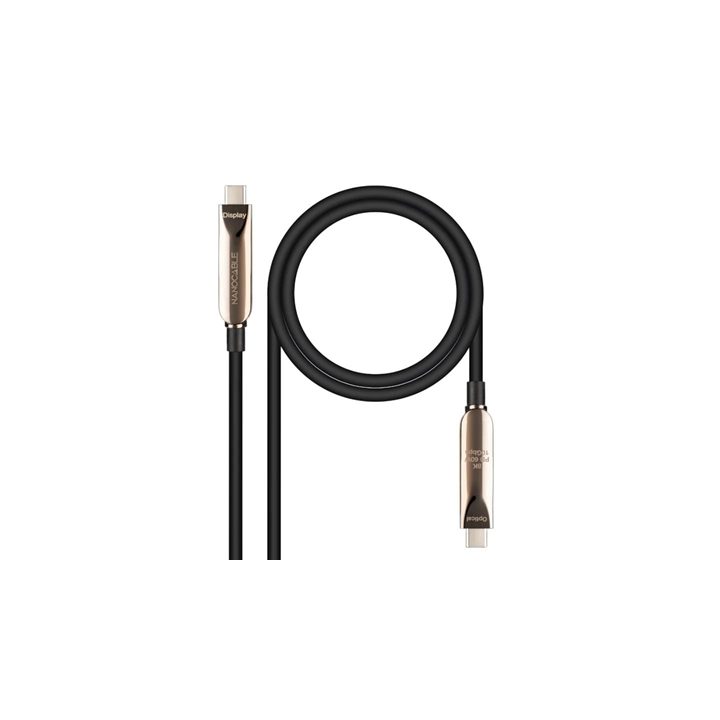 Nanocable Cable USB 3.2 Gen2x1 AOC, 60W 3A PD 10Gbps 8K@60Hz, USB-C…