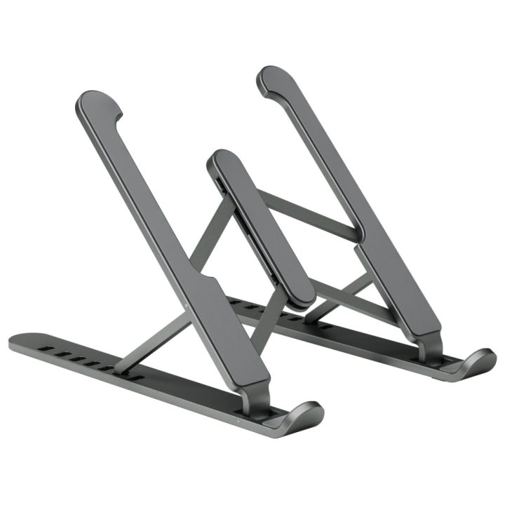 Suporte de secretária ajustável AISENS para portátil/tablet, cinzento…