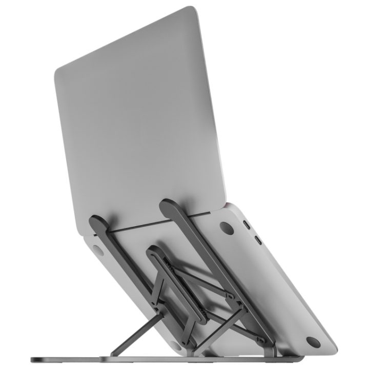 Suporte de secretária ajustável AISENS para portátil/tablet, cinzento…