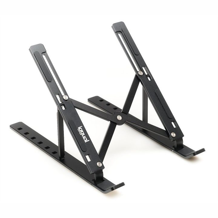 iggual Foldable Portable Laptop Stand 17 Black