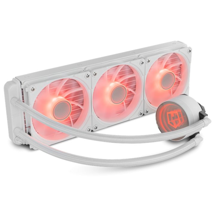 NOX HUMMER M-360 WHITE Liquid Cooling Kit (NXHUMMERM360ARGBW)