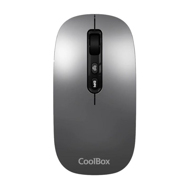 CoolBox W02 IA Wireless Rechargeable Mouse White 500mAh RF+BT 1600DPI…
