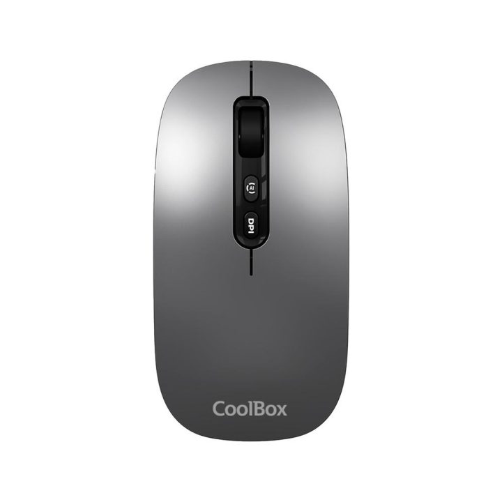 CoolBox RATON W02 IA BLANCO INALAMBRICO RECARGABLE 500MAH RF+BT…