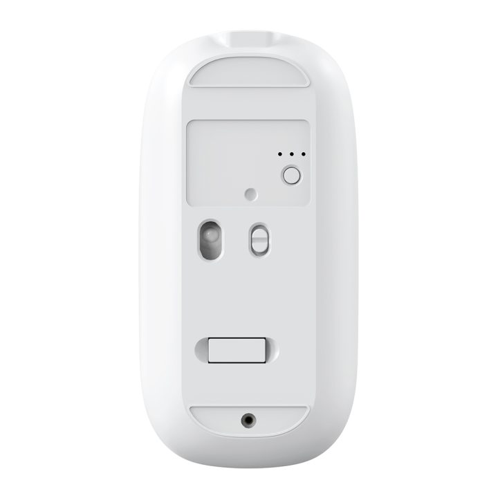 CoolBox RATO W02 IA BRANCO SEM FIOS RECARGÁVEL 500MAH RF+BT 1600DPI…