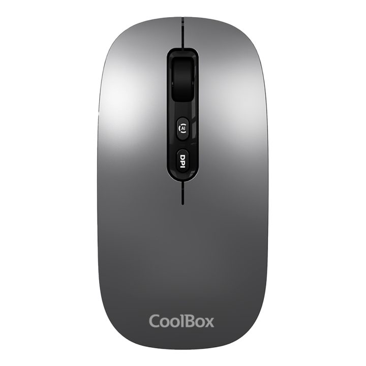 CoolBox W02 IA Wireless Rechargeable Mouse White 500mAh RF+BT 1600DPI…