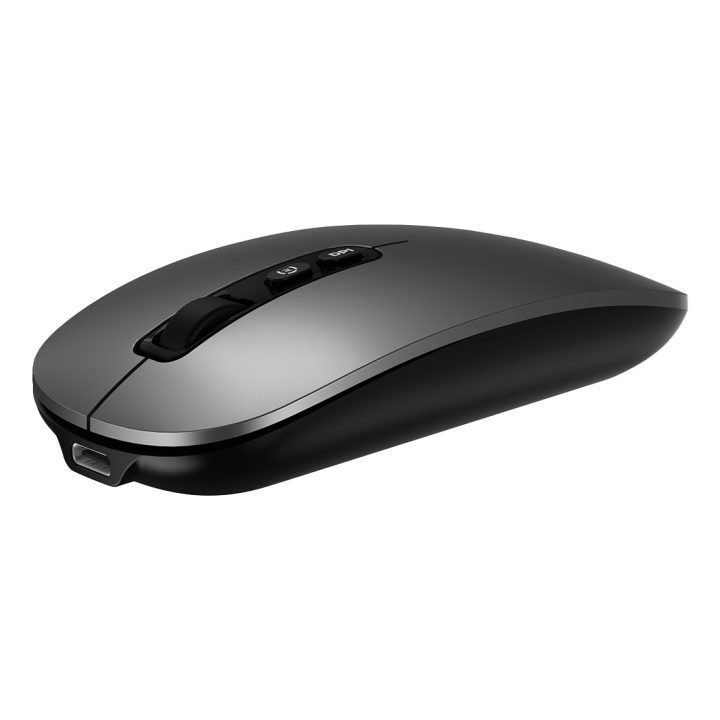 CoolBox W02 IA Wireless Rechargeable Mouse White 500mAh RF+BT 1600DPI…