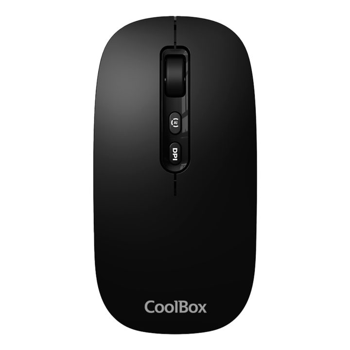 CoolBox W02 IA Wireless Rechargeable Mouse White 500mAh RF+BT 1600DPI…