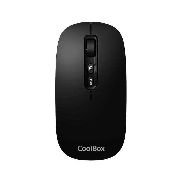 CoolBox W02 IA Wireless Rechargeable Mouse White 500mAh RF+BT 1600DPI…