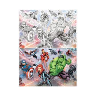 Scratch Puzzle Prime 3D Marvel 150 Pieces
